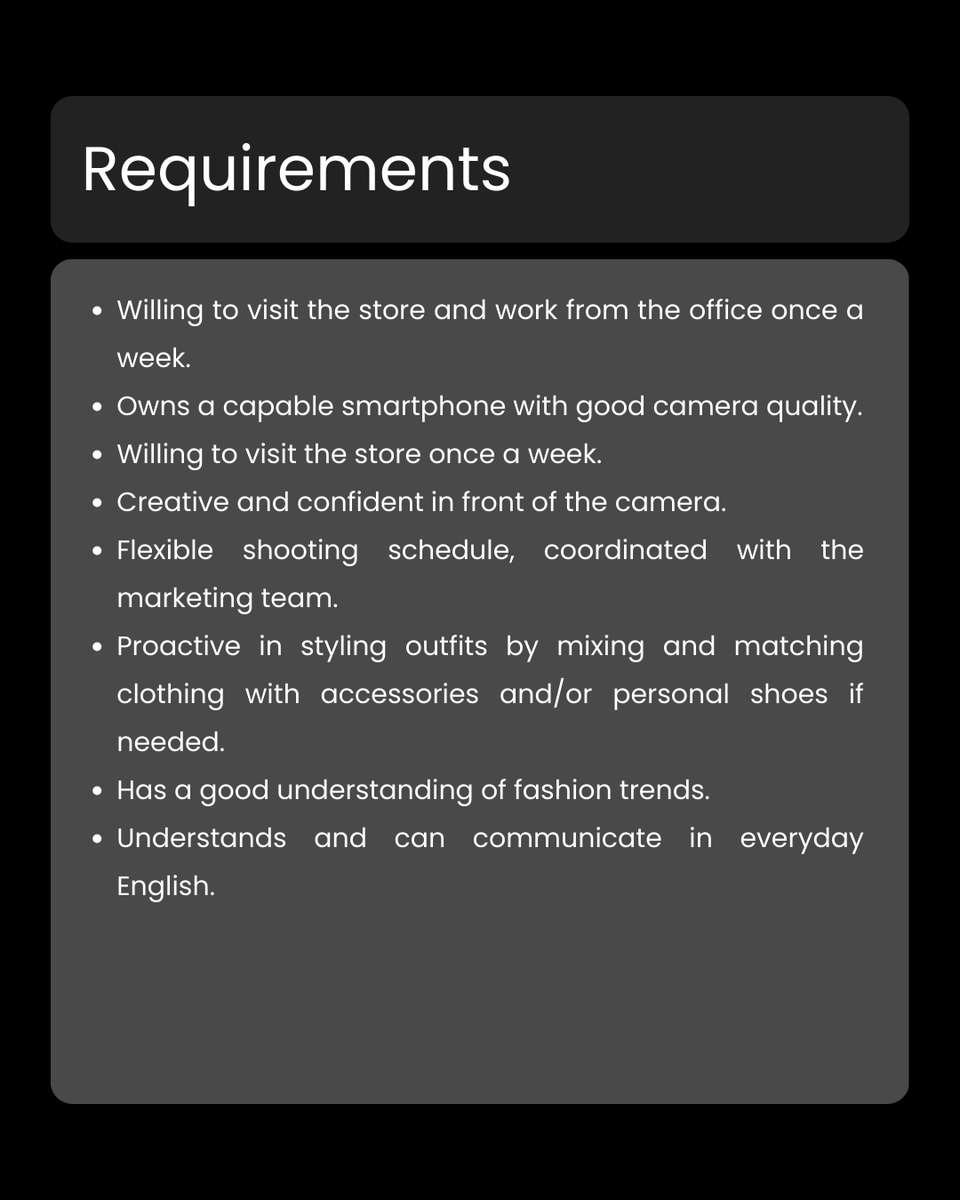lowongacreative's tweet photo. Varra Official is hiring Content Creator!!

Location: Pademangan, Ancol, Jakarta Utara

Send your updated resume and portfolio to: varraofficial@gmail.com
Email Subject: Freelance Content Creator_[Full Name]

Check our profile to get more creative jobs!

#loker #txtdarilowker https://t.co/uJ3Puag6vn