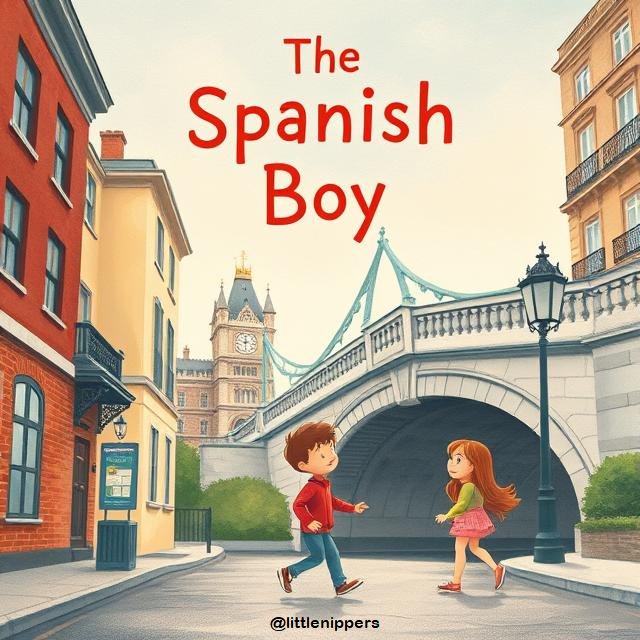 #54 The Spanish Boy

About this story: Get inspired to learn a language! It can form friendships and bonds.

🇪🇸🏴󠁧󠁢󠁥󠁮󠁧󠁿🇬🇧🇪🇸🏴󠁧󠁢󠁥󠁮󠁧󠁿🇬🇧

In a land where the sun always seemed to hide, Lived a boy named Juan, with dreams far and wide. From Spain he came, with a heart full of cheer, But the