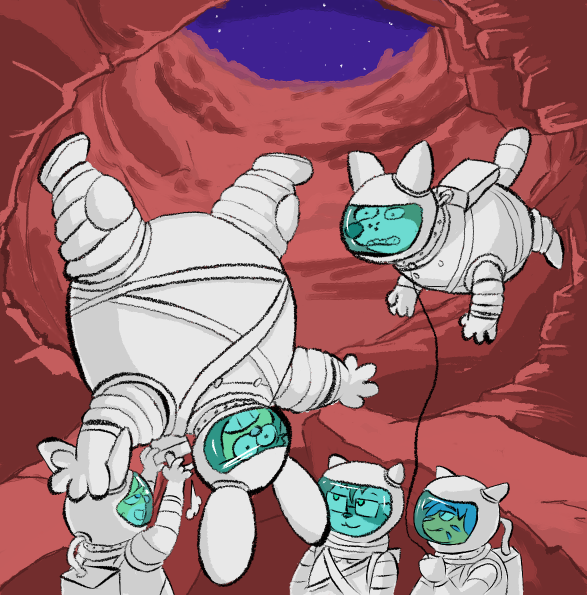 Hey, I know how to get us outta here~

Recreation of a very obscure and old scenario with some friends, finally got round to doing this since it's been on my mind for AGES