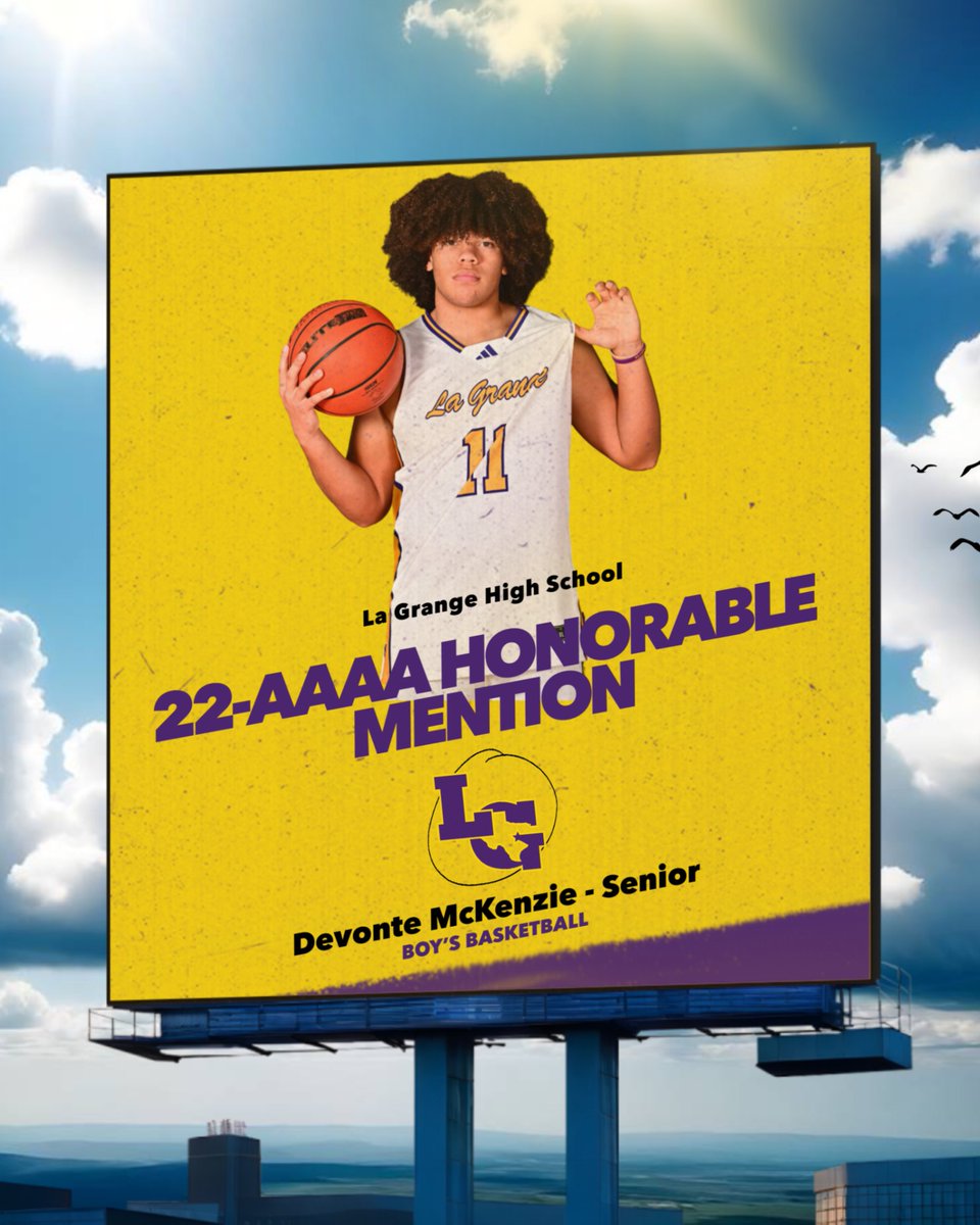 Congratulations to Devonte McKenzie on earning 22-AAAA Honorable Mention!  #DoingAGreatWork #OnTheProwl