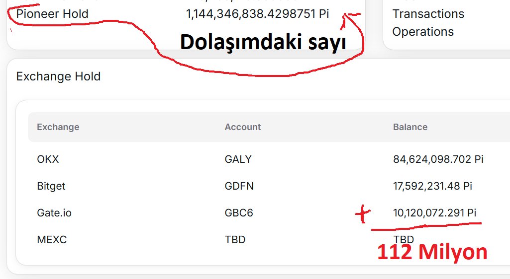 Anlık dolaşımdaki ve borsalardaki #PiCoin miktarı. Yarın sabaha kadar 200 milyonu bulacağını sanmıyorum. 

Borsalara aktarılmış olsa bile büyük bir çoğunluk satmayı düşünmüyor ve bu inanılmaz bir #Pi kıtlığı olacak demektir. #PiNetwork #BTC #ETH #Kripto #XLM