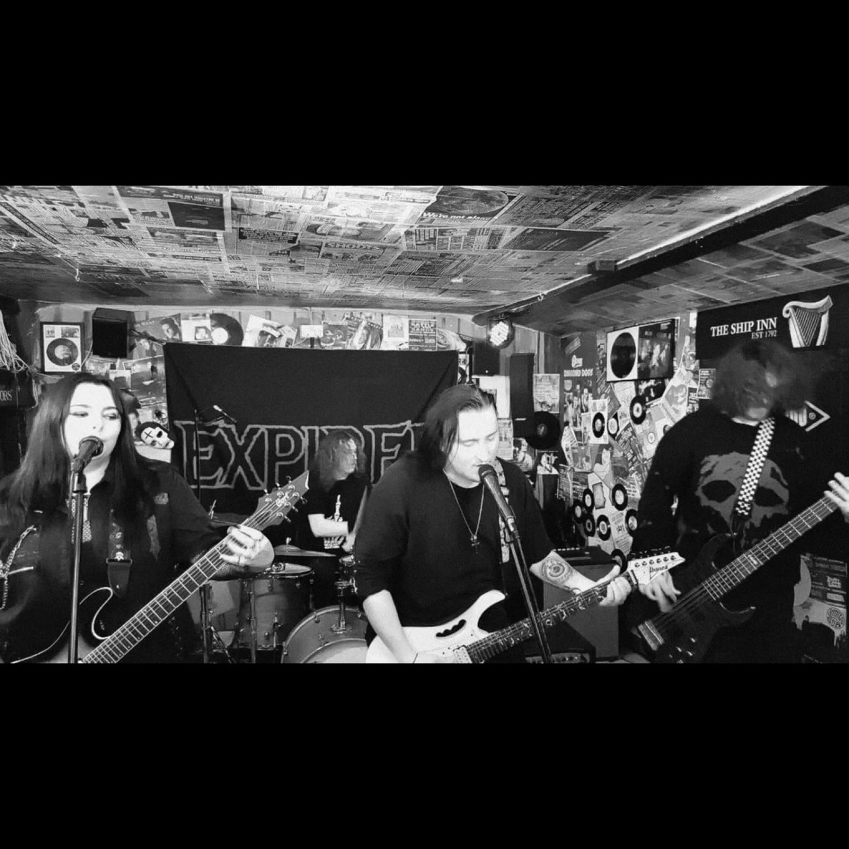 DAMN! That night was absolutely mental, thank you all SO much for showing your support last night at the theshipinngillingham . 
Thank you crowsnestpromotion
&amp; theshipinngillingham for an amazing night. 
#music #band #battleofthebands #MetalMusic #metalband #spotify #gigs