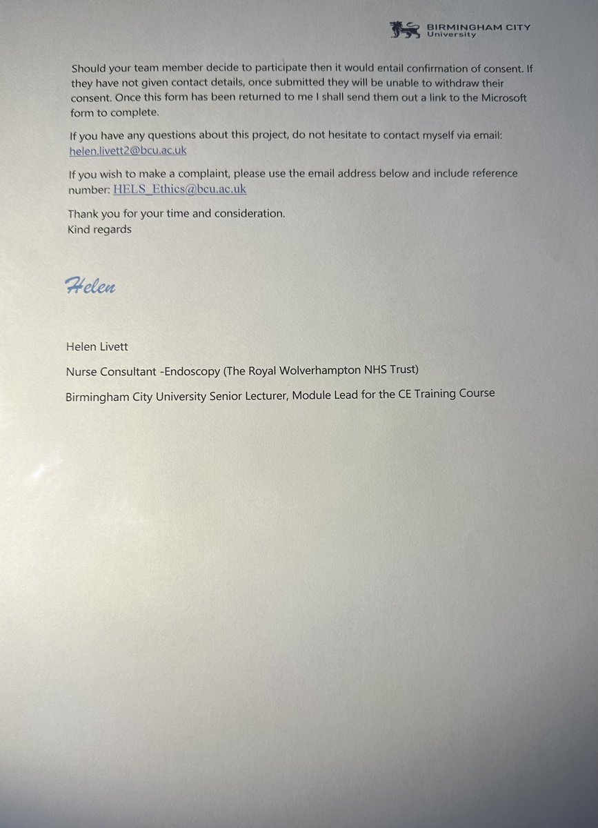 New National Clinical Endoscopist research looking at Clinical Endoscopists as trainers. Please contact me for further information and details. 
Please feel free to share <a href="/endoscopy_META/">Midlands Endoscopy Training Academy</a>