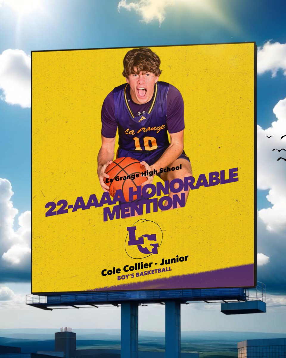 Congratulations to Cole Collier on earning 22-AAAA Honorable Mention!  #DoingAGreatWork #OnTheProwl