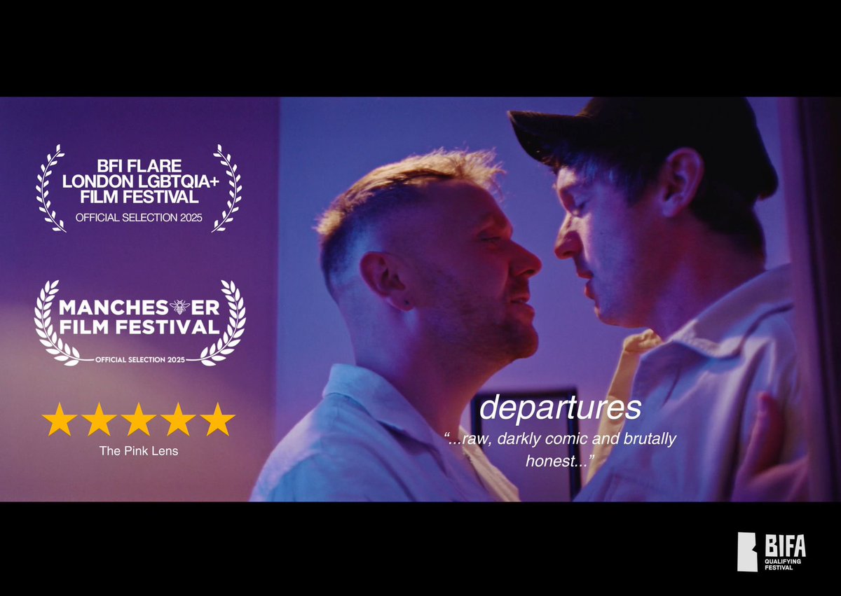 Neil Ely (@neildavidely) on Twitter photo DEPARTURES Screening at <a href="/BFIFlare/">BFI Flare 🌼</a> & #ManchesterFilmFestival 🏳️🌈
#Lgbtq #Feature #queercinema DEPARTURES Screening at <a href="/BFIFlare/">BFI Flare 🌼</a> & #ManchesterFilmFestival 🏳️🌈
#Lgbtq #Feature #queercinema