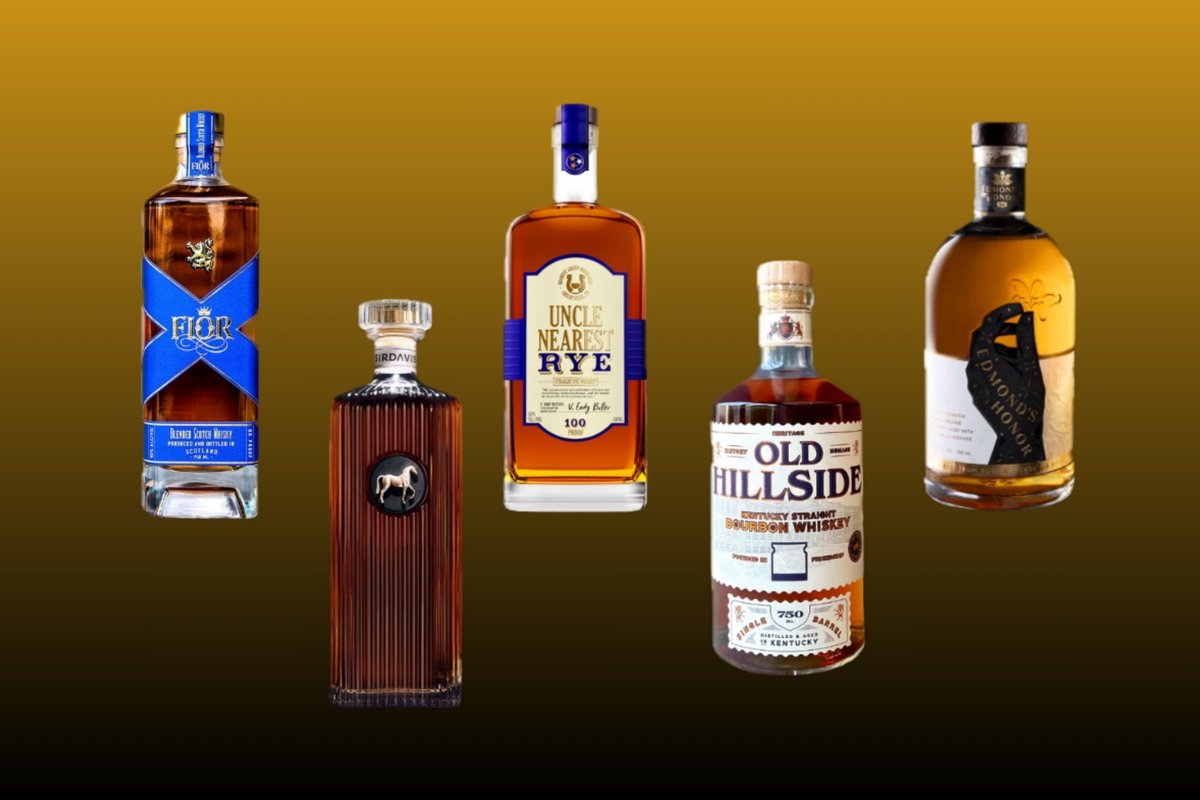 TheAlcoholProf's tweet photo. Explore five inspiring Black-owned whiskeys that are breaking barriers and redefining the industry. With each sip, honor a rich legacy. 🥂🌟#thealcoholprofessor 
 
Click the link in our bio for all the details! 
@UncleNearest
@EdmondsHonor

https://t.co/Gn4Cg035JG https://t.co/ZB3jSRGQ66