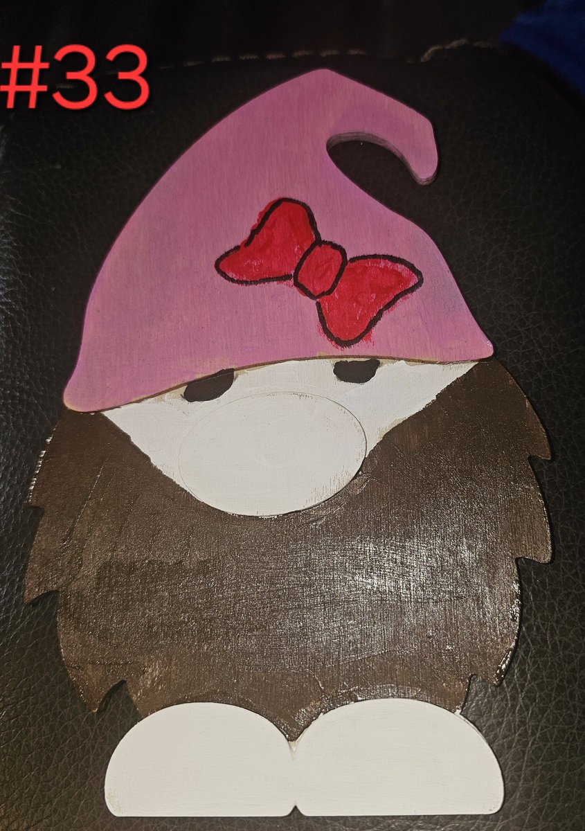 benjamindoyle73's tweet photo. Newest additions from Da Gnome Nut House Projects Department, 2 @hellokitty inspired paint scheme for the wife #dagnomefamily https://t.co/egNdN6MPMN