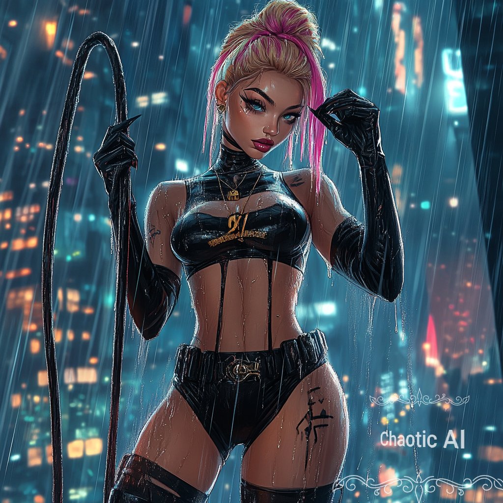 Jesshire's tweet photo. #batgirl #cat girl resembling.  #AI #aicommunity #aiartwork #aiart #sexy #sexygirl #aiartist #chaoticai https://t.co/Lo6chSoUnq