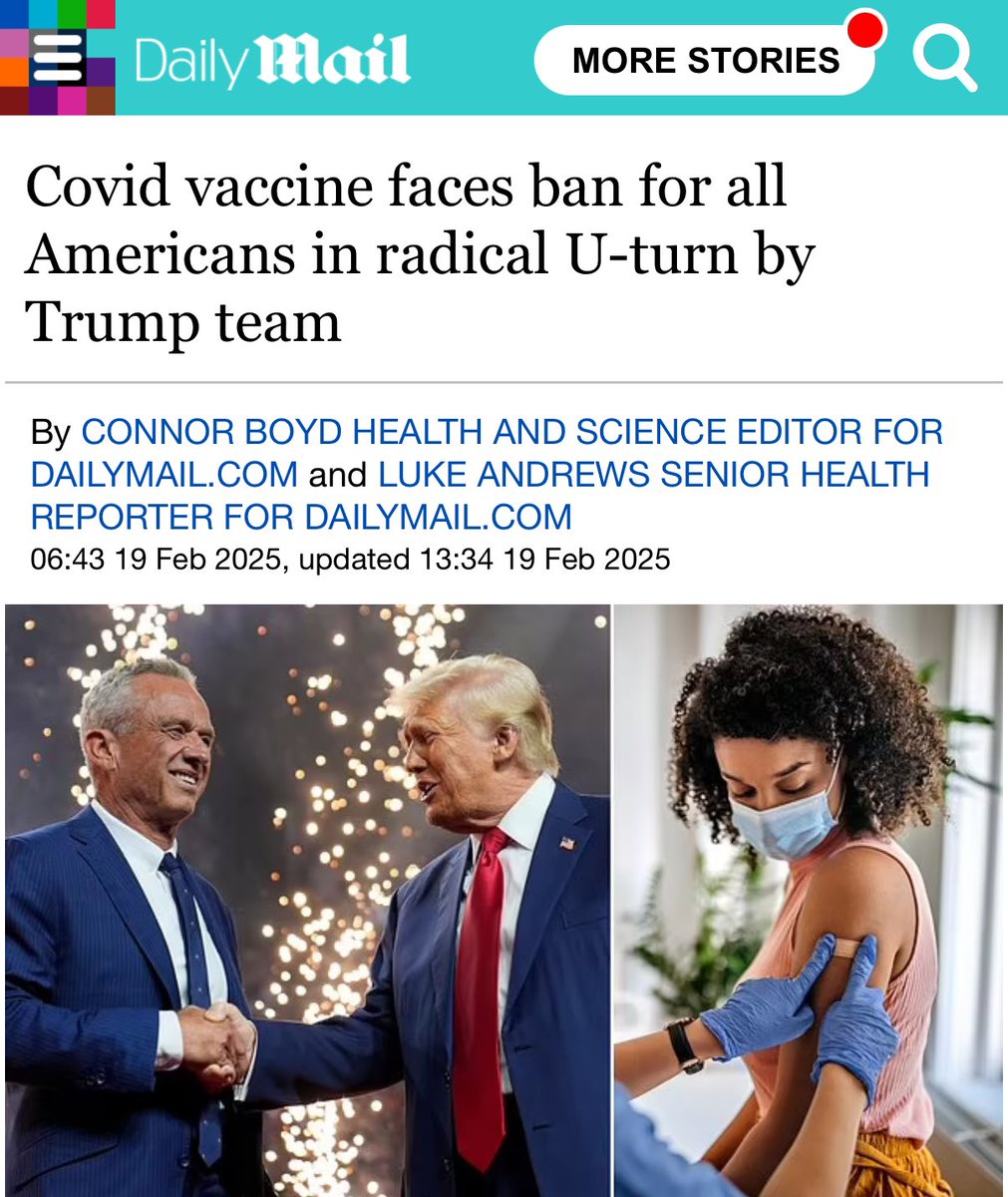🚨BREAKING: The Covid vaccine is facing a ban for ALL Americans.