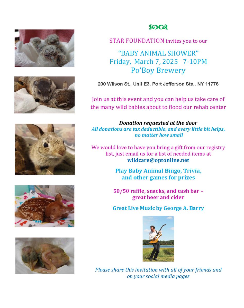 STAR_Fdn's tweet image. Save the date, bring a friend and please repost.