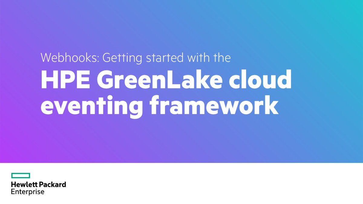 HPE_Developer's tweet image. Polling an API or subscribing to events? THAT is the question! In this blog post, learn how using #webhooks with HPE GreenLake cloud can provide you with a better real-time solution and how to do it. #HPEDEV. hpe.to/6015I02h5