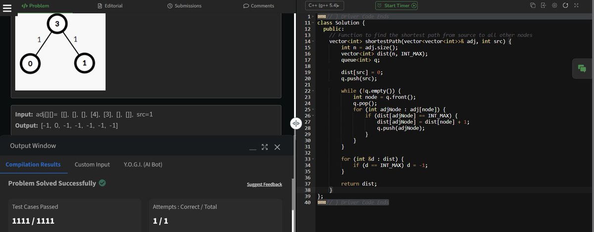 abhinav18577's tweet image. Day 138📌: #200DaysOfCode 
☑️Solved potd on LC. 
☑️Solved 2 ques on graphs at GFG.      
☑️Learned about CKY for PCFG in NLP. 
 #letsconnect #AI #LeetCode #DSA