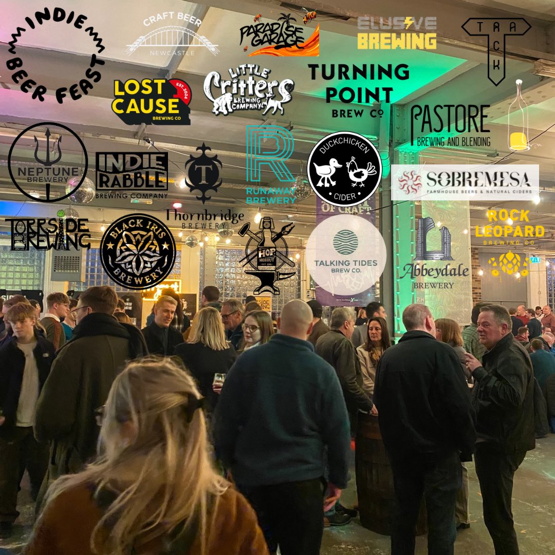 Indie Beer Feast (@indiebeerfeast) on Twitter photo Indie Beer Feast - 17 breweries, beer shop, wine, mead, cider ✔️
7-8th March, <a href="/TrWarehouse/">Trafalgar Warehouse</a>
🎟️🎟️🎟️Sat Session One is close to sell out, so be quick if you want that one! Advance tickets recommended.
Available <a href="/Gigantic/">Gigantic Tickets</a> link ➡️
gigantic.com/indie-beer-fea… Indie Beer Feast - 17 breweries, beer shop, wine, mead, cider ✔️
7-8th March, <a href="/TrWarehouse/">Trafalgar Warehouse</a>
🎟️🎟️🎟️Sat Session One is close to sell out, so be quick if you want that one! Advance tickets recommended.
Available <a href="/Gigantic/">Gigantic Tickets</a> link ➡️
gigantic.com/indie-beer-fea…