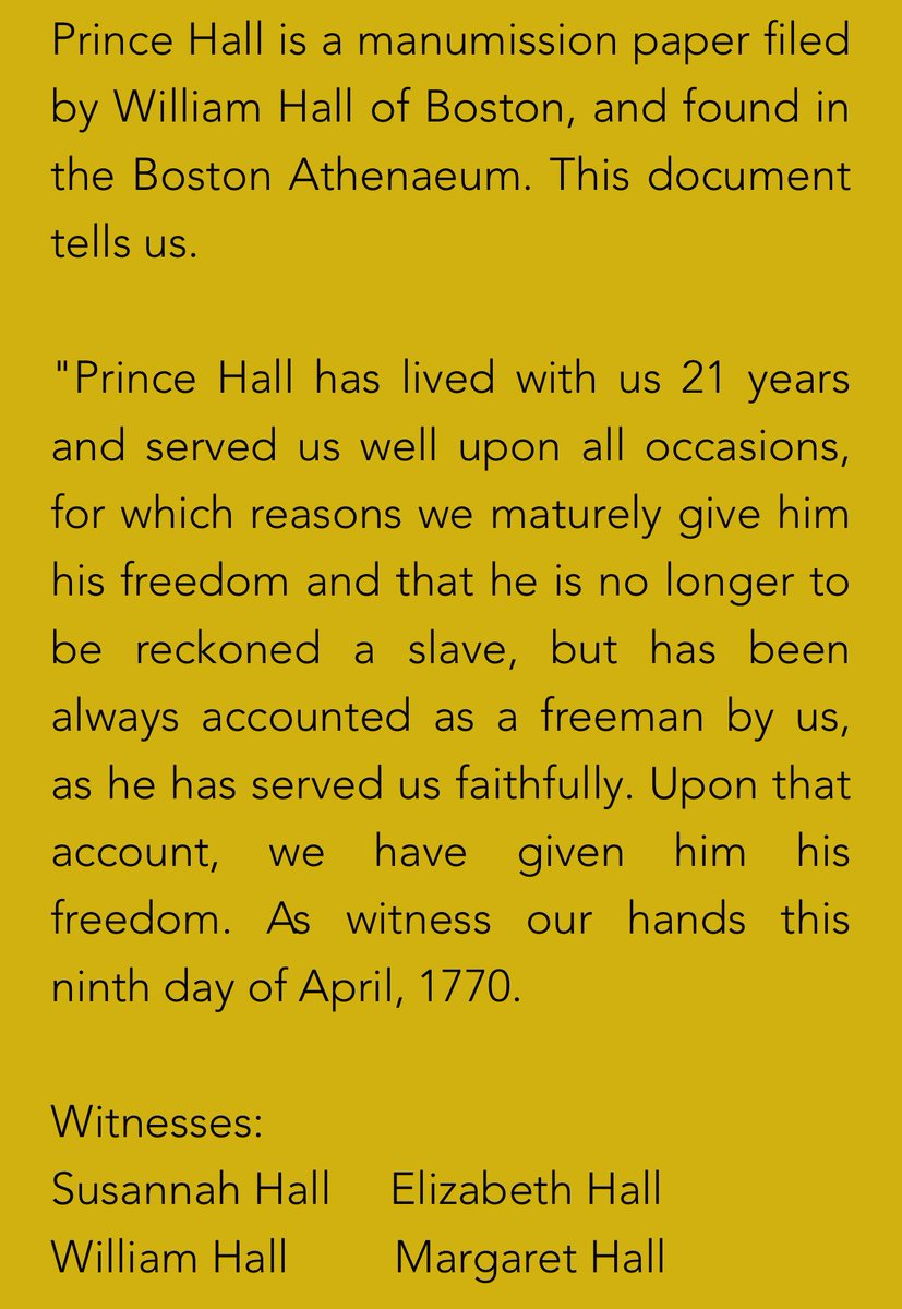 Jesdahead's tweet image. 1770…. America has had Freedmen since before it was America.