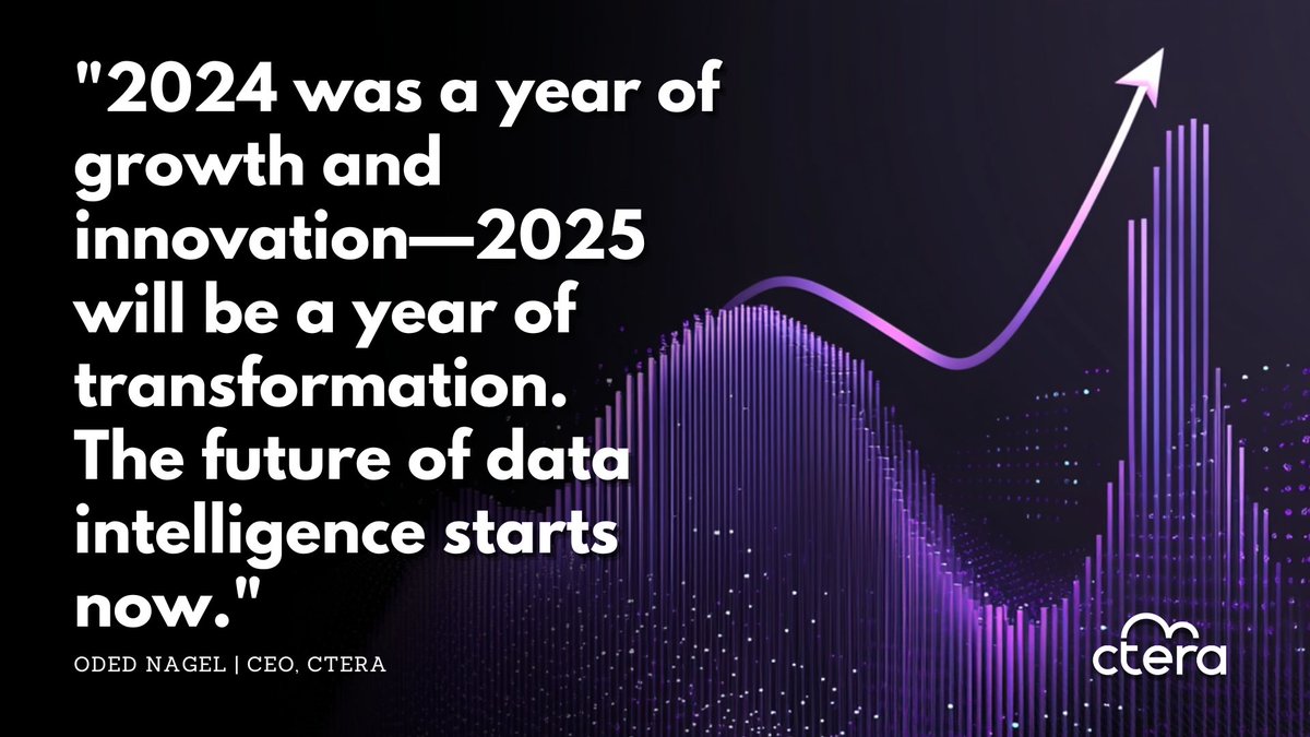 🚀 2024 was a year of growth &amp; innovation—2025 will be a year of transformation!

✅ 35% ARR growth | 82% APAC expansion
✅ Game-changing AI &amp; security innovations
✅ $80M investment fueling the future
Read more from our CEO, Oded Nagel: bit.ly/3QtCKtK