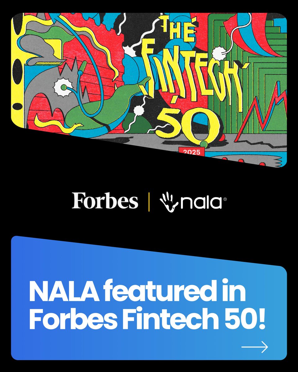 Benji_Fernandes's tweet image. Excited to share that NALA has been listed among the Top 50 Fintechs by Forbes for 2025! 🚀

I'm proud of the incredible hard work of our teams at @rafiki_api  and @NALAmoney have done over the years with our ambition to Build Payments for #TheNextBillion.

This is just the…