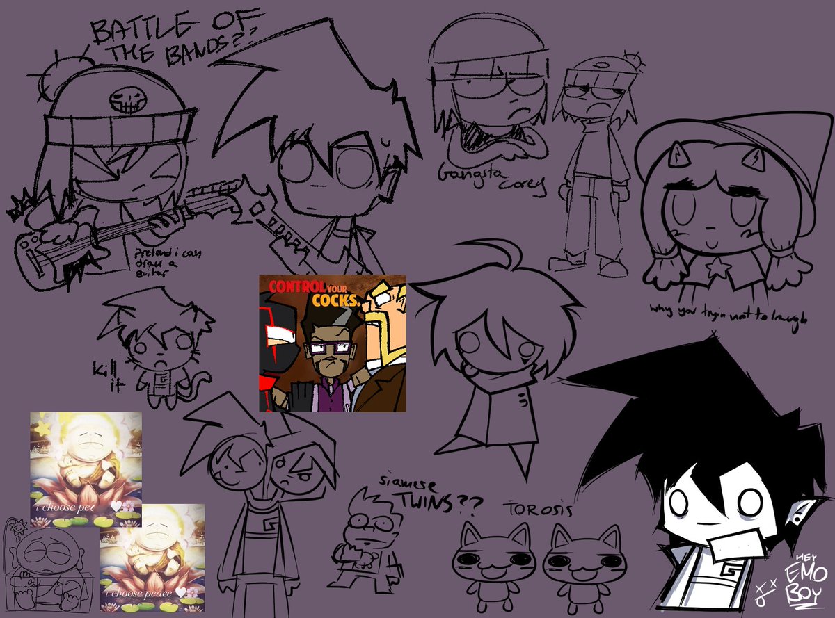 YakumoKoi's tweet photo. more doodles blehh #rc9gn #grojband #summercampisland https://t.co/QfbAELIK0s