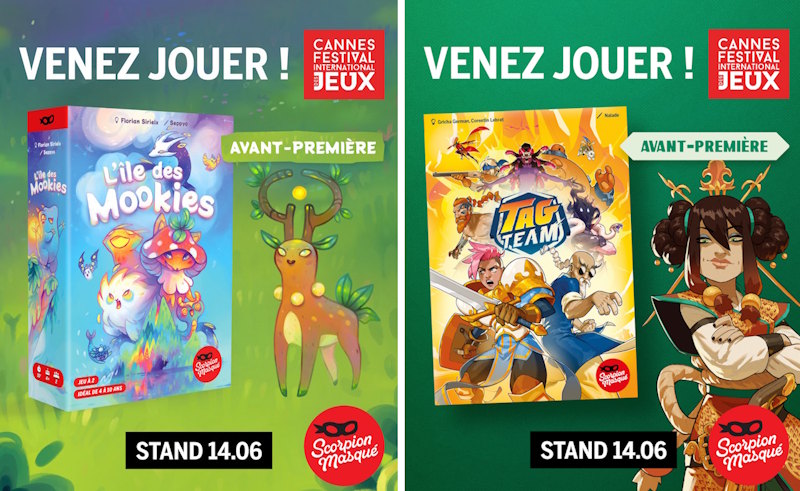 BlogGeekLette's tweet image. Hey :) on a dépassé les 50 annonces d&apos;exposants sur l&apos;article de préparation du Festival des Jeux Cannes : geeklette.fr/2025/02/fij-ca… 
Venez jeter un oeil :) 

#j2s #fij2025