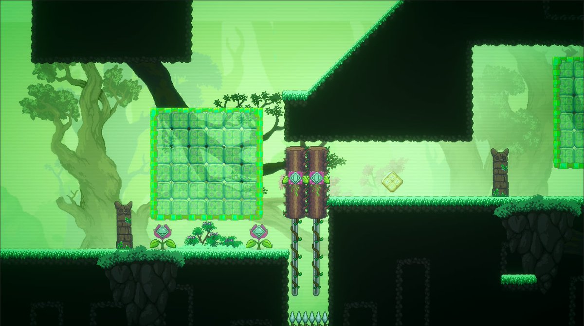 MorleafStudio's tweet image. 🔥 SHUNYA is in its final dev stage! We’re adding stunning post-processing effects! 🌟
🎮 Master elemental magic, solve puzzles & explore a pixel-art world! Can you beat all levels? 😏
🛒 Wishlist now! 👉 store.steampowered.com/app/2587210/SH…
#indiegame #puzzleplatformer #pixelart #gamedev