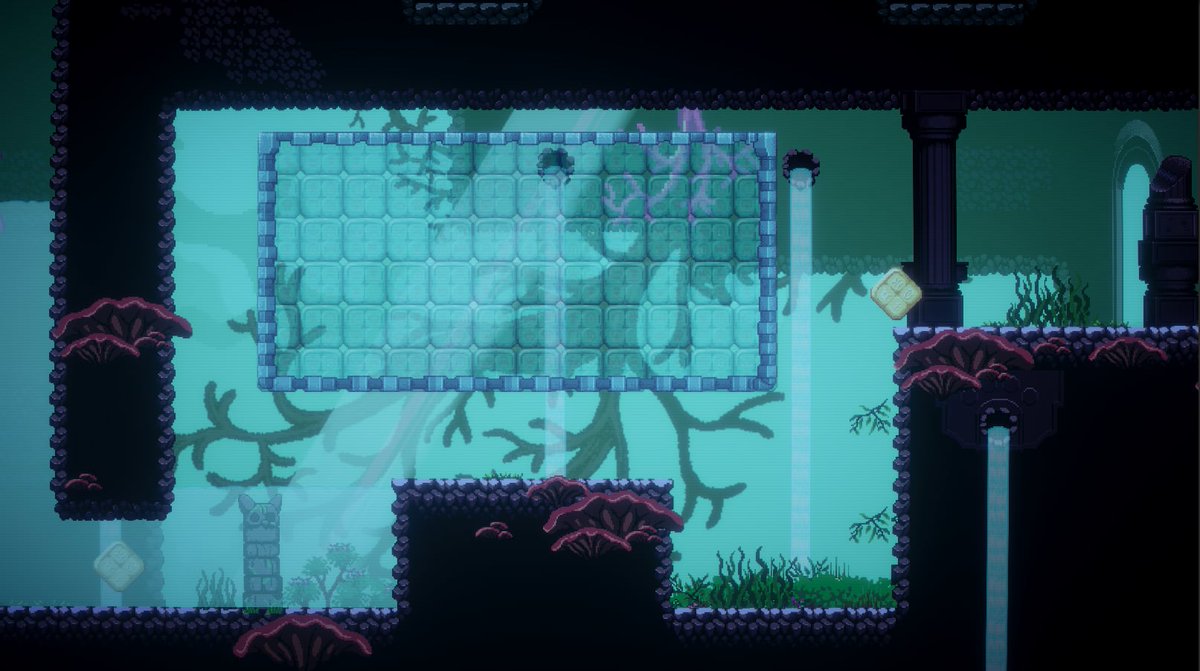 MorleafStudio's tweet image. 🔥 SHUNYA is in its final dev stage! We’re adding stunning post-processing effects! 🌟
🎮 Master elemental magic, solve puzzles & explore a pixel-art world! Can you beat all levels? 😏
🛒 Wishlist now! 👉 store.steampowered.com/app/2587210/SH…
#indiegame #puzzleplatformer #pixelart #gamedev