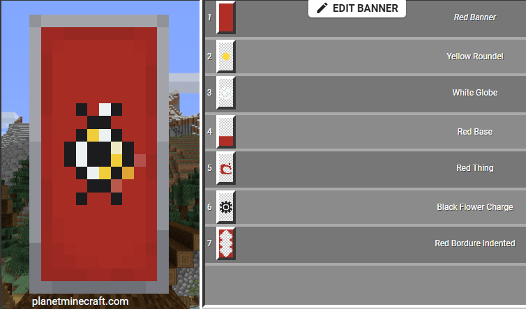 namsnicolas's tweet photo. Escudo con ojo de guilmon
#guilmon #digimon #minecraft #shield
https://t.co/6EnFK2Bcz2 https://t.co/OCMSvIBICO