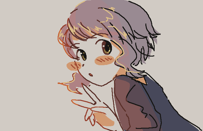 真壁瑞希 「」|⌒ ⌢のイラスト