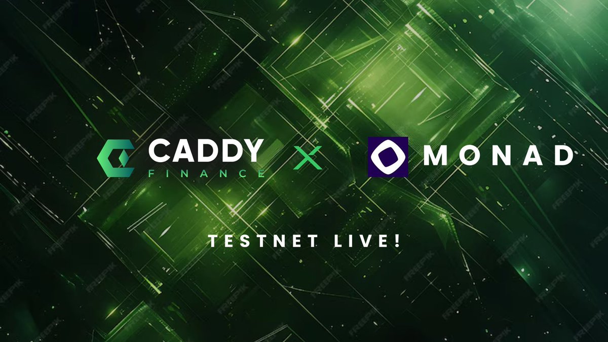caddyfi's tweet image. 🚀 Caddy Finance is now LIVE on the @monad_xyz testnet!

Experience the world’s first LSD Options protocol with high-speed execution, zero fragmentation, and unparalleled capital efficiency.

Try it out now &amp;amp; be part of the future of DeFi! 🔥

🔗 alpha.caddy.finance
