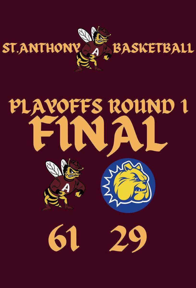 Paul (PJ) Escobar (@pjesco1) on Twitter photo St. Anthony Basketball defeated Beaumont Kelly in the Area round of playoffs. Next we will play Fort Bend Christian time and date TBA!🐝🔥
#Stingem
<a href="/TXPSbasketball/">Texas Private School Basketball</a> <a href="/TexasHoopsGASO/">TexasHoops/GASO 🔗</a> <a href="/AlamoCityHoops1/">Alamo City Hoops</a> St. Anthony Basketball defeated Beaumont Kelly in the Area round of playoffs. Next we will play Fort Bend Christian time and date TBA!🐝🔥
#Stingem
<a href="/TXPSbasketball/">Texas Private School Basketball</a> <a href="/TexasHoopsGASO/">TexasHoops/GASO 🔗</a> <a href="/AlamoCityHoops1/">Alamo City Hoops</a>