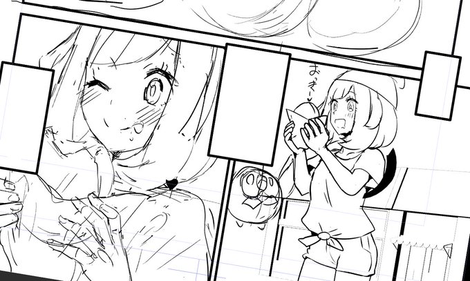 日常シーンはほんの少し入れているけれど、これはこれでR18なシーンとは別に、描いていて色々試行錯誤あって楽しい。 