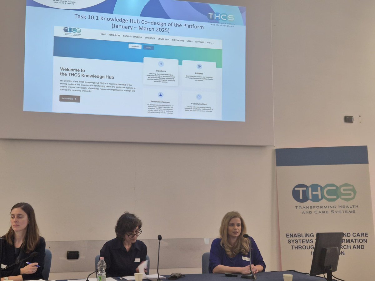 EUREGHA - Regional and Local Health Authorities (@euregha) on Twitter photo @Biosistemak <a href="/bioef_/">bioef</a> <a href="/osakidetzaEJGV/">Osakidetza</a> <a href="/InakiEbaluatek/">Iñaki Gutierrez Ibarluzea</a> <a href="/EUScienceInnov/">EU Science & Innovation 🇪🇺</a> <a href="/EU_Health/">EU One Health</a> <a href="/EUinmyRegion/">EUinmyRegion🇪🇺</a> <a href="/EipSite/">RSCN (AHL - Reference Site Collaborative Network)</a> <a href="/promisalute/">ProMIS</a> <a href="/TECScotland/">TEC Scotland</a> <a href="/AndreaTECScot/">Andrea Pavlickova</a> <a href="/DonnaTECScot/">Donna Henderson 🏴</a> Regions at the centre of #healthsystems transformation!
➡️<a href="/EUREGHA/">EUREGHA - Regional and Local Health Authorities</a>'s chair <a href="/AndreaTECScot/">Andrea Pavlickova</a> <a href="/TECScotland/">TEC Scotland</a>, presenting the #THCS work focused on knowledge transfer and synergies.
Looking forward to further connect the #THCS work with our members and beyond. @Biosistemak <a href="/bioef_/">bioef</a> <a href="/osakidetzaEJGV/">Osakidetza</a> <a href="/InakiEbaluatek/">Iñaki Gutierrez Ibarluzea</a> <a href="/EUScienceInnov/">EU Science & Innovation 🇪🇺</a> <a href="/EU_Health/">EU One Health</a> <a href="/EUinmyRegion/">EUinmyRegion🇪🇺</a> <a href="/EipSite/">RSCN (AHL - Reference Site Collaborative Network)</a> <a href="/promisalute/">ProMIS</a> <a href="/TECScotland/">TEC Scotland</a> <a href="/AndreaTECScot/">Andrea Pavlickova</a> <a href="/DonnaTECScot/">Donna Henderson 🏴</a> Regions at the centre of #healthsystems transformation!
➡️<a href="/EUREGHA/">EUREGHA - Regional and Local Health Authorities</a>'s chair <a href="/AndreaTECScot/">Andrea Pavlickova</a> <a href="/TECScotland/">TEC Scotland</a>, presenting the #THCS work focused on knowledge transfer and synergies.
Looking forward to further connect the #THCS work with our members and beyond.