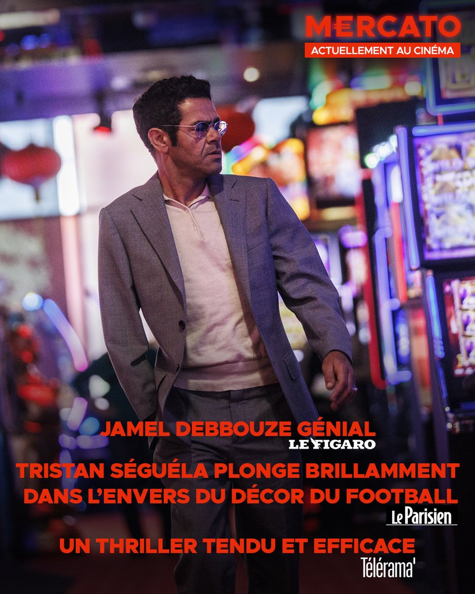 Pathé Films (@pathefilms) on Twitter photo À votre tour de découvrir MERCATO, le nouveau thriller par les créateurs de la série #Tapie de @tristanseg, avec <a href="/DebbouzeJamel/">Jamel Debbouze</a>
Actuellement au cinéma, réservez votre place : bit.ly/mercato_seances
#MercatoLeFilm À votre tour de découvrir MERCATO, le nouveau thriller par les créateurs de la série #Tapie de @tristanseg, avec <a href="/DebbouzeJamel/">Jamel Debbouze</a>
Actuellement au cinéma, réservez votre place : bit.ly/mercato_seances
#MercatoLeFilm