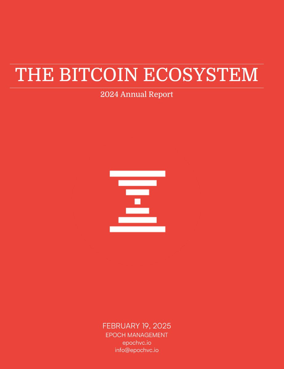 ericyakes's tweet image. Last year I founded a Bitcoin venture capital firm
Today we published the first comprehensive #Bitcoin Ecosystem report
30k words over 150 pages
If you want a comprehensive & technical overview of everything happening in #bitcoin – this is it
Link below in the comments: