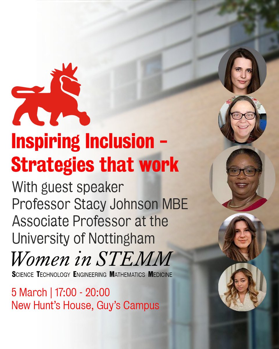 KCL Natural, Mathematical & Engineering Sciences (@kingsnmes) on Twitter photo 🚨 Two weeks until our Women in STEMM Season flagship event!🚨
Hear from a panel featuring researchers and PhD students from NMES, <a href="/kingsdentistry/">Dentistry, Oral & Craniofacial Sciences at King's</a>, @kingsioppn, <a href="/kingsmedicine/">King's Faculty of Life Sciences & Medicine</a> and more!
Do not miss this event - get your ticket today! loom.ly/MX0WdkM
#KCLWomenInSTEMM 🚨 Two weeks until our Women in STEMM Season flagship event!🚨
Hear from a panel featuring researchers and PhD students from NMES, <a href="/kingsdentistry/">Dentistry, Oral & Craniofacial Sciences at King's</a>, @kingsioppn, <a href="/kingsmedicine/">King's Faculty of Life Sciences & Medicine</a> and more!
Do not miss this event - get your ticket today! loom.ly/MX0WdkM
#KCLWomenInSTEMM