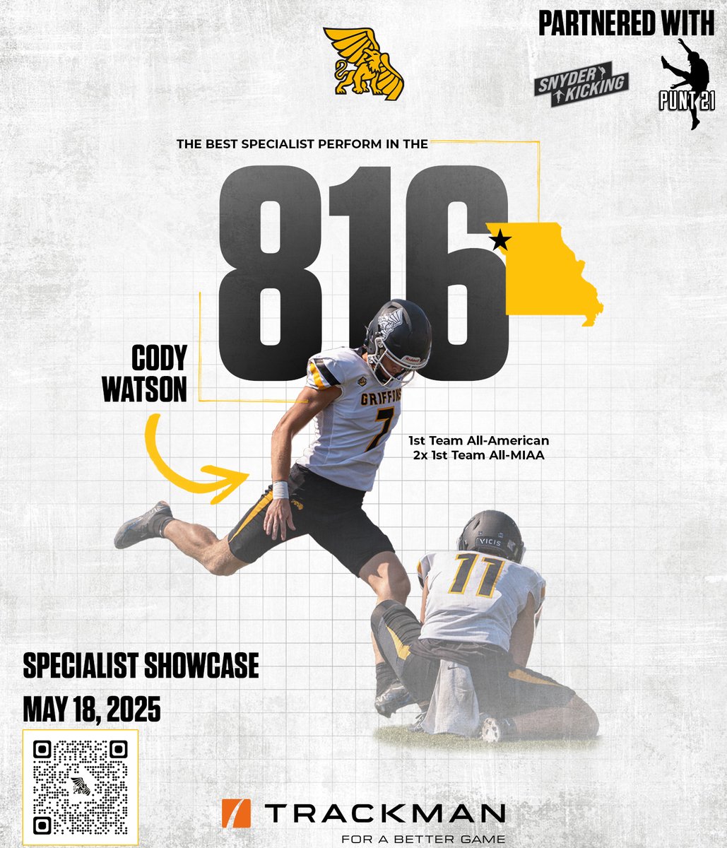 Coach McQuillan (@coachmcquillan) on Twitter photo Kicker Dudes we have something ๐ข๐๐๐๐๐๐ for ๐๐๐!
๐๐๐ซ๐ญ๐ง๐๐ซ๐๐ ๐ฐ๐ข๐ญ๐ก
<a href="/coachseansnyder/">Sean Snyder</a> <a href="/punt_21/">Punt 21 Kicking Services</a> <a href="/devin_anctil/">Devin Anctil</a>
๐๐ฅ๐๐๐๐๐ก๐๐จ๐ฉ ๐๐๐ค๐ฌ๐๐๐จ๐
May 18th
๐ฏTrackman Tech
๐Visiting Colleges
๐๏ธInstruction/Coaching
๐bit.ly/MWSUSpecialistโฆ
#SpecialistU #A10 Kicker Dudes we have something ๐ข๐๐๐๐๐๐ for ๐๐๐!
๐๐๐ซ๐ญ๐ง๐๐ซ๐๐ ๐ฐ๐ข๐ญ๐ก
<a href="/coachseansnyder/">Sean Snyder</a> <a href="/punt_21/">Punt 21 Kicking Services</a> <a href="/devin_anctil/">Devin Anctil</a>
๐๐ฅ๐๐๐๐๐ก๐๐จ๐ฉ ๐๐๐ค๐ฌ๐๐๐จ๐
May 18th
๐ฏTrackman Tech
๐Visiting Colleges
๐๏ธInstruction/Coaching
๐bit.ly/MWSUSpecialistโฆ
#SpecialistU #A10