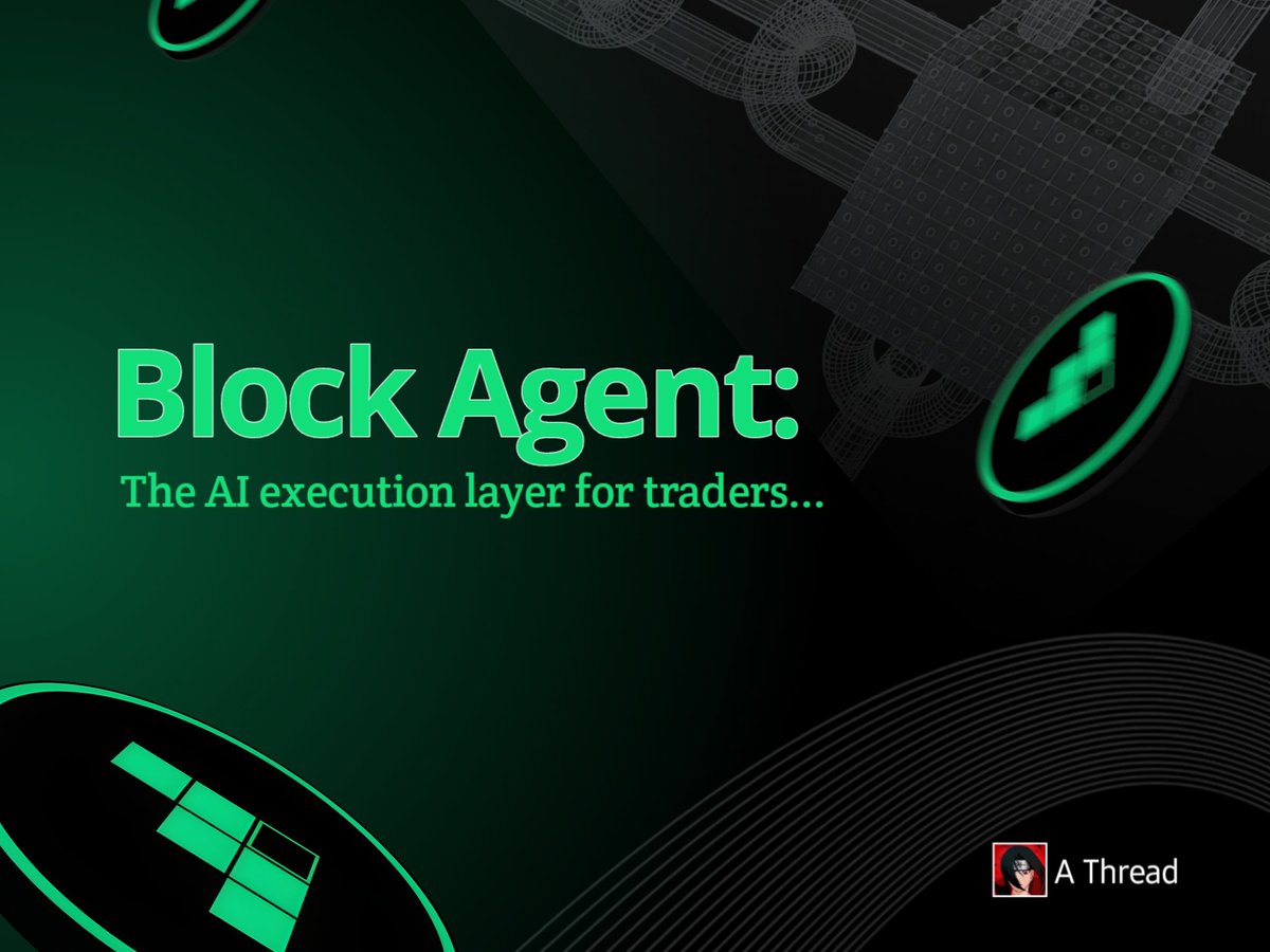Kollydee (@kollydee_0x) on Twitter photo 𝗔𝗜 𝘁𝗲𝗰𝗵𝗻𝗼𝗹𝗼𝗴𝘆 is revolutionizing the Web3 space.
But what if there was a platform that leveraged AI to seamlessly onboard users to Web3 while providing deep market insights?
That’s where <a href="/bonus_block/">Block Agent</a> comes in.
Here’s everything you need to know 🔻 𝗔𝗜 𝘁𝗲𝗰𝗵𝗻𝗼𝗹𝗼𝗴𝘆 is revolutionizing the Web3 space.
But what if there was a platform that leveraged AI to seamlessly onboard users to Web3 while providing deep market insights?
That’s where <a href="/bonus_block/">Block Agent</a> comes in.
Here’s everything you need to know 🔻