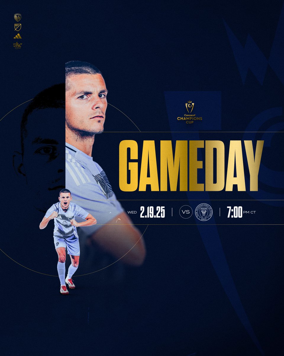 Sporting Kansas City (@sportingkc) on Twitter photo On a cold night in Kansas City, IT'S GAMEDAY ‼️
🆚 <a href="/InterMiamiCF/">Inter Miami CF</a>
🕖 7PM CT
🖥️ FS2 & <a href="/VIX/">ViX</a>
📍 <a href="/cmpark/">Children's Mercy Park</a>
#SKCvMIA | #ChampionsCup On a cold night in Kansas City, IT'S GAMEDAY ‼️
🆚 <a href="/InterMiamiCF/">Inter Miami CF</a>
🕖 7PM CT
🖥️ FS2 & <a href="/VIX/">ViX</a>
📍 <a href="/cmpark/">Children's Mercy Park</a>
#SKCvMIA | #ChampionsCup