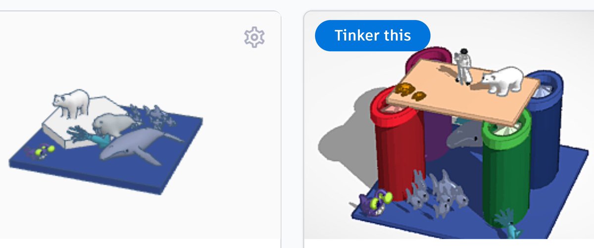 Opening a door to creativity. A great feeling when some 10 year olds have been developing ideas independently using <a href="/tinkercad/">Tinkercad</a> a week after I introduced the package… #independent
