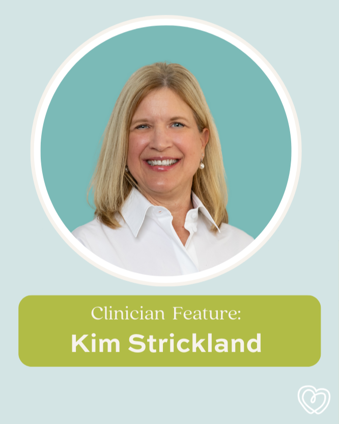 EnsembleTherapy's tweet photo. 🌟 Clinician Feature: Kim Strickland, MS, OTR 🌟

Meet Kim Strickland, our incredible Occupational Therapist with over 30 years of experience helping children thrive! 💙 https://t.co/THu5KLqYBX