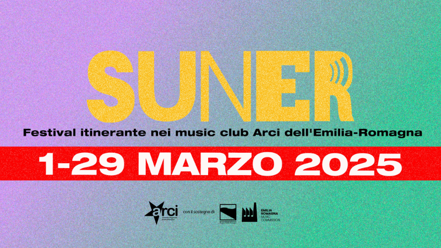 RegioneER's tweet photo. #Cultura. #Musica dal vivo, ritorna #Suner: 24 concerti per il #Festival itinerante dal 1^ al 29 marzo nei Music Club #Arci dell’#EmiliaRomagna. La #notizia 👉 https://t.co/8WWrcShpyn https://t.co/ClmUSvv64x