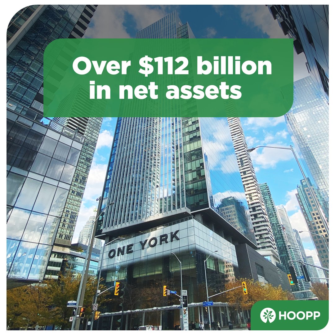 HOOPP manages over $112 billion in assets, ensuring retirement security for 475,000 healthcare workers. With a diversified, global portfolio, we deliver reliable pensions and peace of mind for members. bit.ly/4hwr997

#HOOPPsupportshealthcare