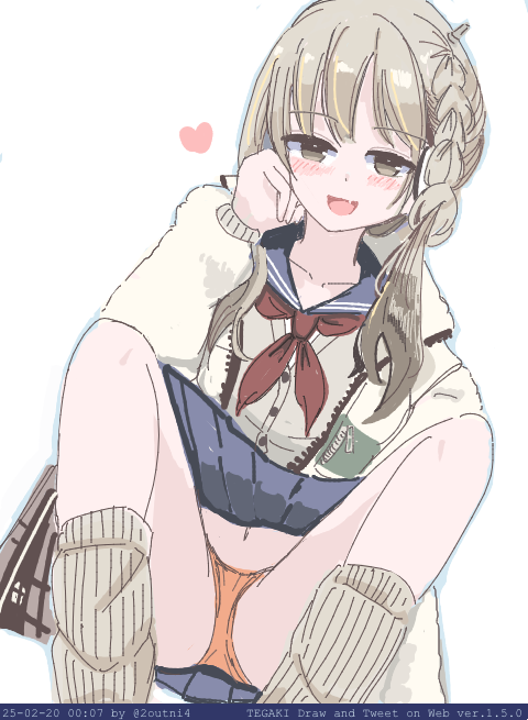 「ありがとう制服バレンタイン. 竹原せとら #駅メモファンアート #tegaki_」|24のイラスト