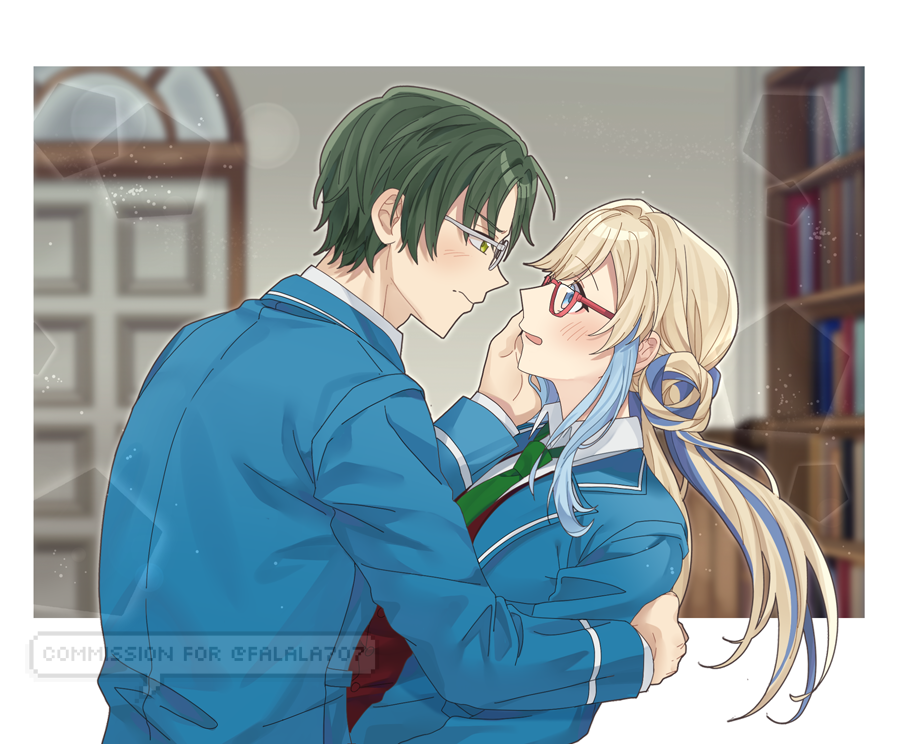 commission for <a href="/falala707/">audrey🎫☽☄︎∞</a> 🩵💚