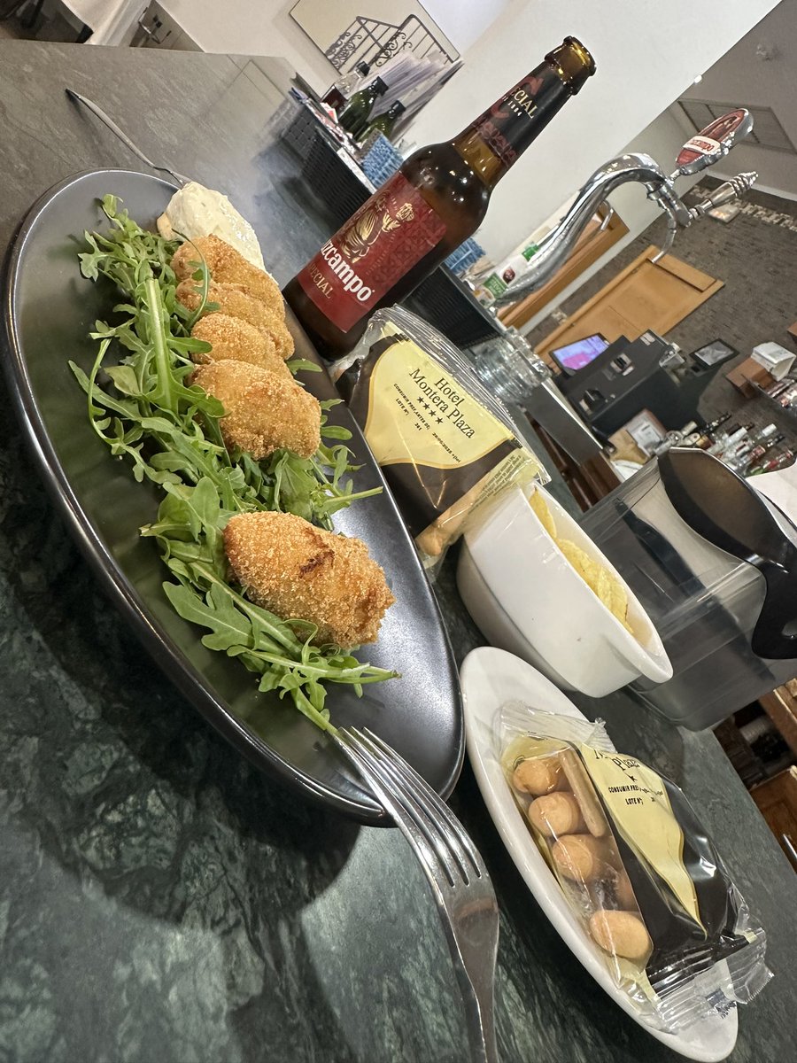 Croquetas de Tagarninas, espectaculares