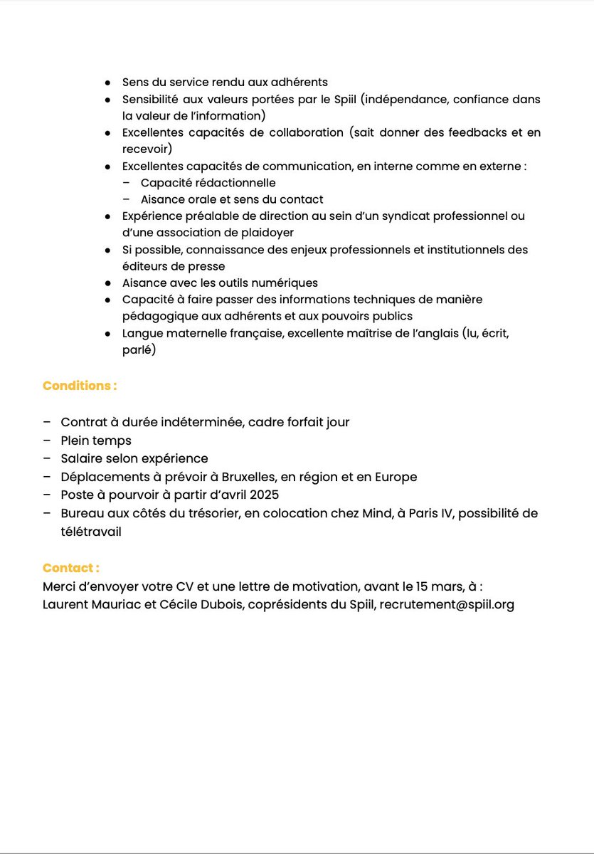 🖥️ Le <a href="/spiil/">Spiil</a> recrute un nouveau directeur ou une nouvelle directrice !
Le poste est à pourvoir à partir d'avril 2025
Plus d'infos : spiil.org/s/actu/le-spii…
