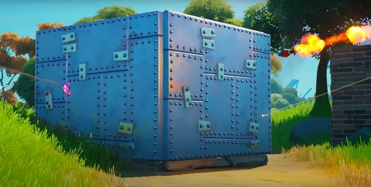ShiinaBR's tweet photo. A new Armored Wall is getting added in Season 2 🔥

- Standalone item, not a build/trap
- You can interact with it to create an opening to shoot through https://t.co/ODiPuaetSE
