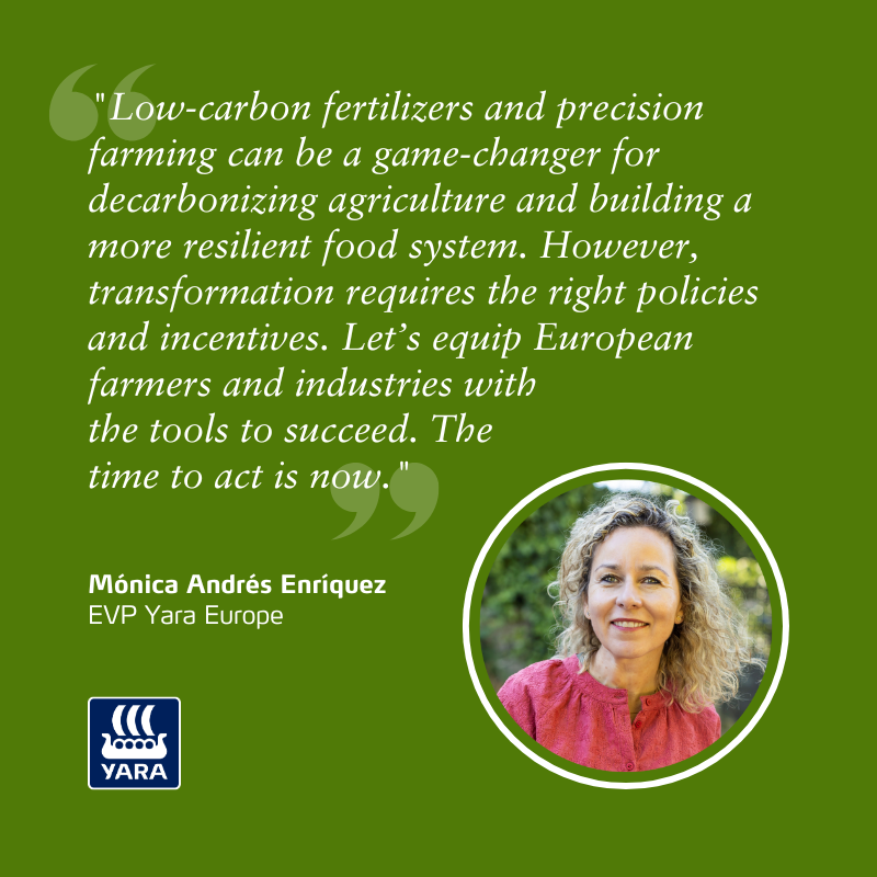 I welcome the <a href="/EU_Commission/">European Commission</a>'s recognition of #fertilizers as key to both food security in its Vision on agriculture and food.

The fertilizer industry is vital in ensuring Europe's strategic autonomy, but we need the right policy framework to drive a sustainable transformation.