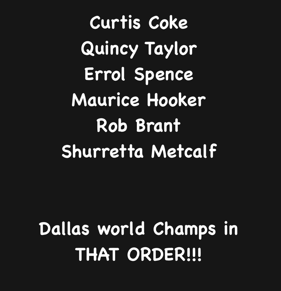 Grateful to be part of Dallas History!