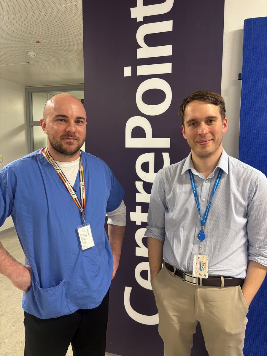 Time Critical Medication Matters! ⏰

This morning at CentrePoint, Dr Johann Leunbach &amp; Parkinson’s nurse Brendan Dwyer spoke with @SVUH staff about the Parkinson’s Disease Care Protocol &amp; why timely meds are crucial for patient health. Great engagement &amp; feedback from all! #SVUH