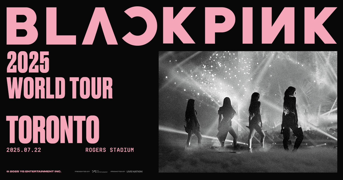 RogersStadium (@rogers_stadium) on Twitter photo BLΛƆKPIИK IN YOUR AREAAAAAA 🗣️ <a href="/BLACKPINK/">BLACKPINKOFFICIAL</a> 2025 World Tour is coming here on July 22nd. Experience the 🖤💗 revolution! Get your tickets Thursday, February 27th at 3pm: bit.ly/4b8PBv3 BLΛƆKPIИK IN YOUR AREAAAAAA 🗣️ <a href="/BLACKPINK/">BLACKPINKOFFICIAL</a> 2025 World Tour is coming here on July 22nd. Experience the 🖤💗 revolution! Get your tickets Thursday, February 27th at 3pm: bit.ly/4b8PBv3