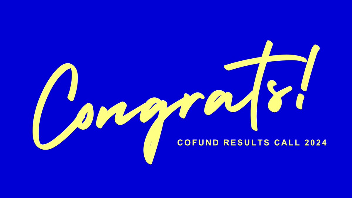 MSCA-NET (@mscanetwork) on Twitter photo The results of the MSCA COFUND call '24 are out: 12 PhD & 15 postdoctoral programmes will be funded✨ The success rate was 35%.
The 2025 COFUND call is already open and an updated handbook from our project is expected for this spring. Stay tuned🌸 <a href="/REA_research/">European Research Executive Agency</a> <a href="/MSCActions/">Marie Skłodowska-Curie Actions</a> The results of the MSCA COFUND call '24 are out: 12 PhD & 15 postdoctoral programmes will be funded✨ The success rate was 35%.
The 2025 COFUND call is already open and an updated handbook from our project is expected for this spring. Stay tuned🌸 <a href="/REA_research/">European Research Executive Agency</a> <a href="/MSCActions/">Marie Skłodowska-Curie Actions</a>